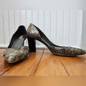Reed Krakoff Snakeskin heels 39.5